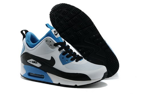 Nike Air Max 90 Sneakerboot Ns Women White Black Running Sports Shoes Review